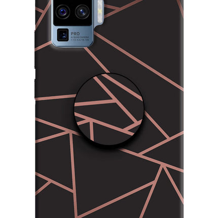 Geometric Pattern Vivo X50 Pro Pop Case by Casekaro