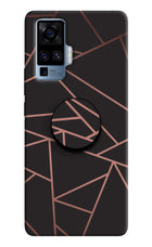 Geometric Pattern Vivo X50 Pro Pop Case by Casekaro