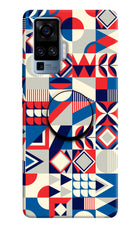 Colorful Pattern Vivo X50 Pro Pop Case by Casekaro