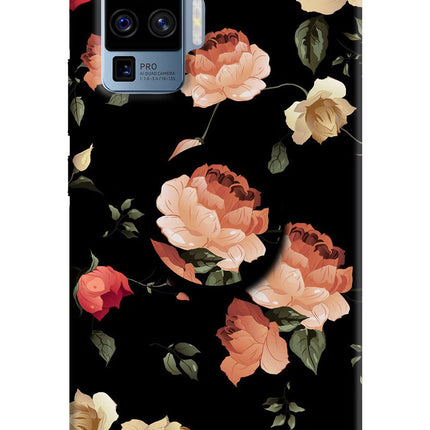 Flowers Vivo X50 Pro Pop Case by Casekaro