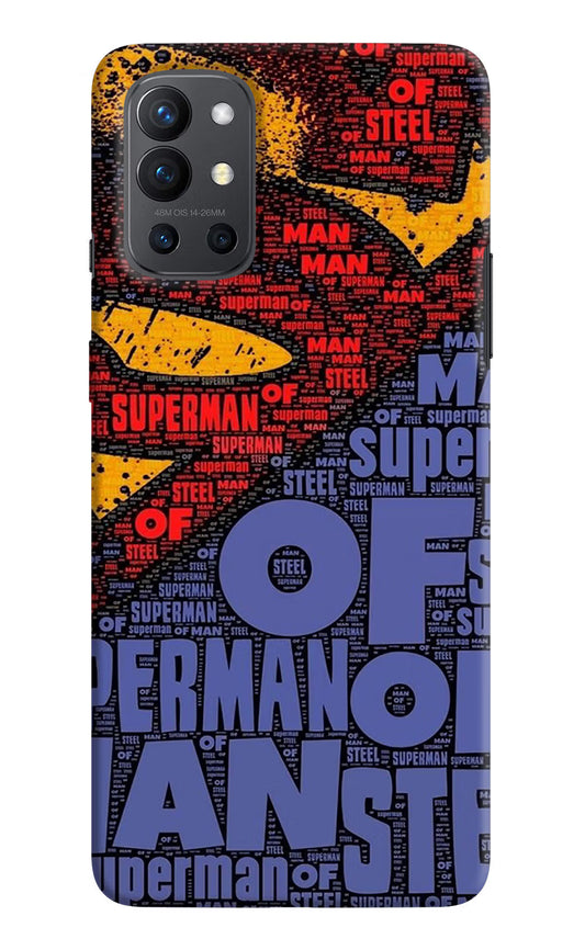 Superman Oneplus 9R Hard Case Back Cover by Casekaro