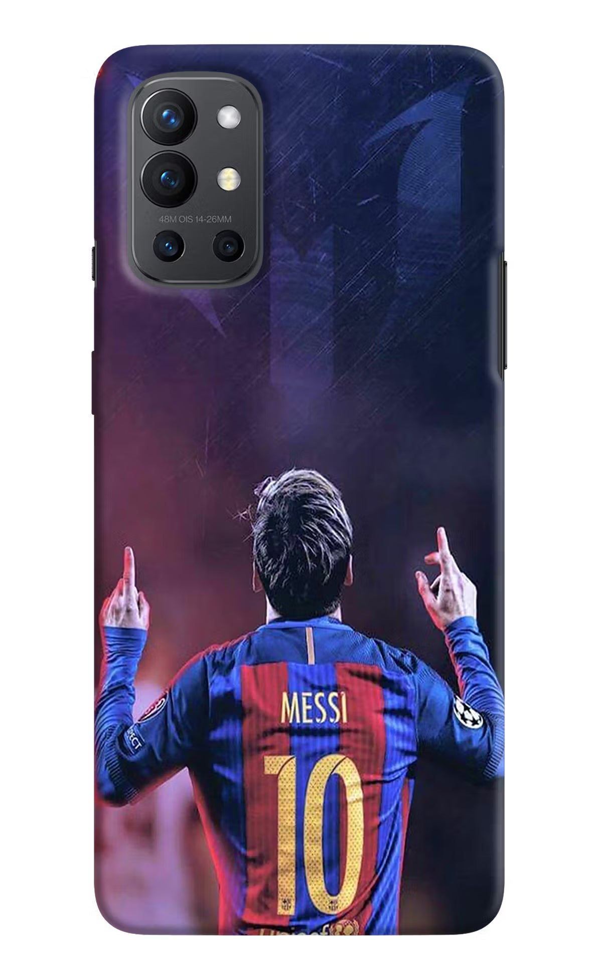 Messi Oneplus 9R Hard Case Back Cover by Casekaro