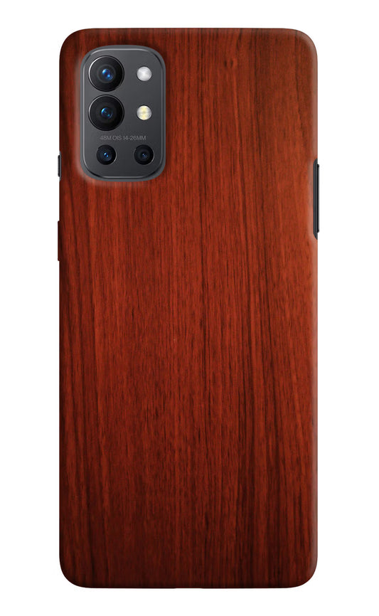 Wooden Plain Pattern Oneplus 9R Hard Case Back Cover by Casekaro