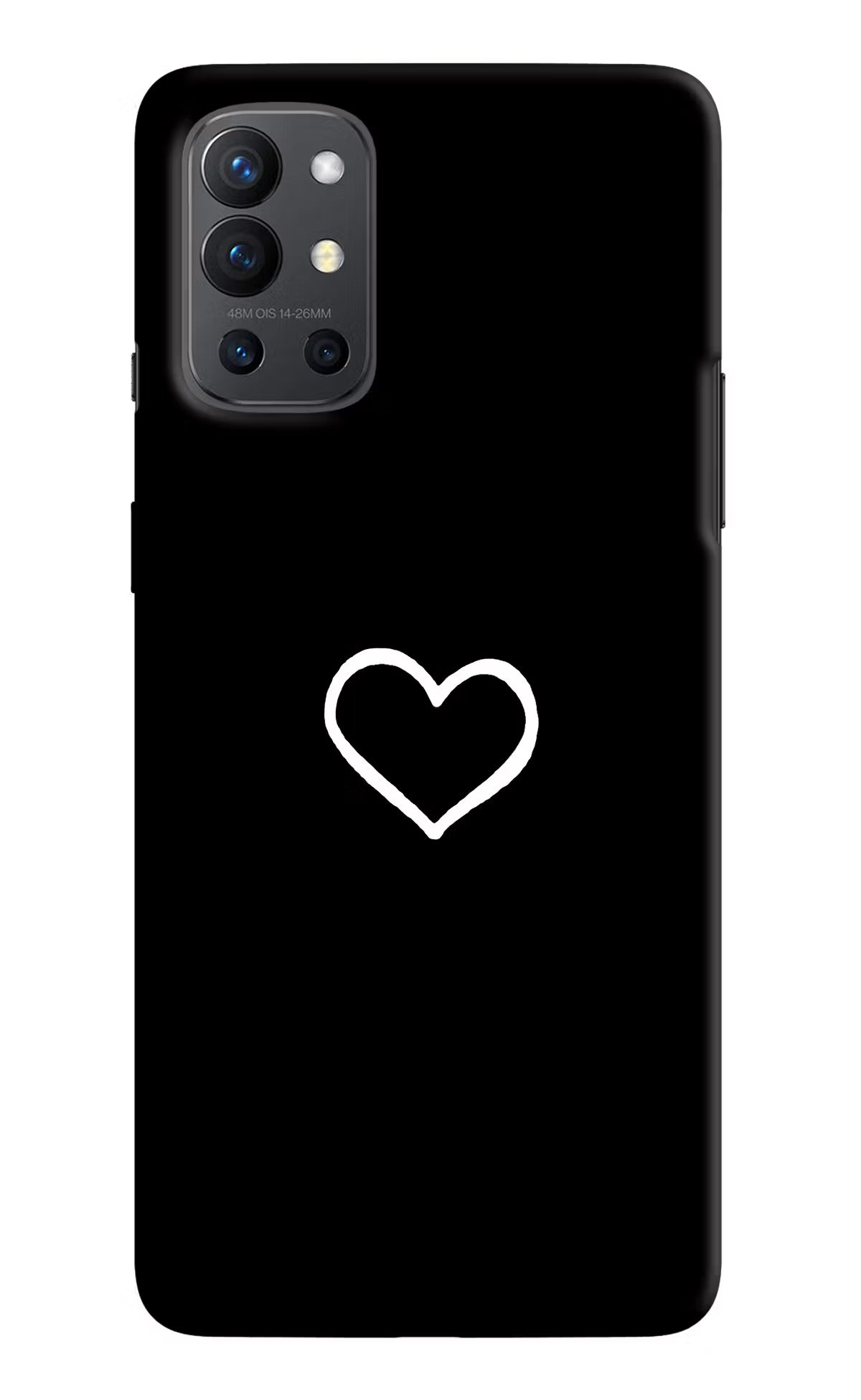 Heart Oneplus 9R Hard Case Back Cover by Casekaro