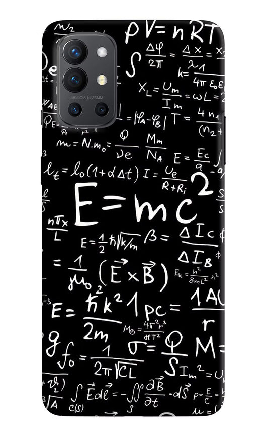 Physics Formula Oneplus 9R Hard Case Back Cover by Casekaro