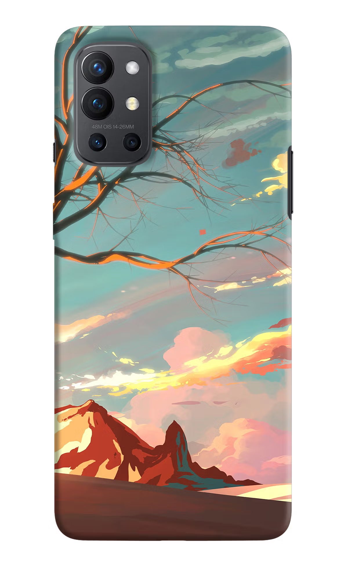 Scenery Oneplus 9R Hard Case Back Cover by Casekaro