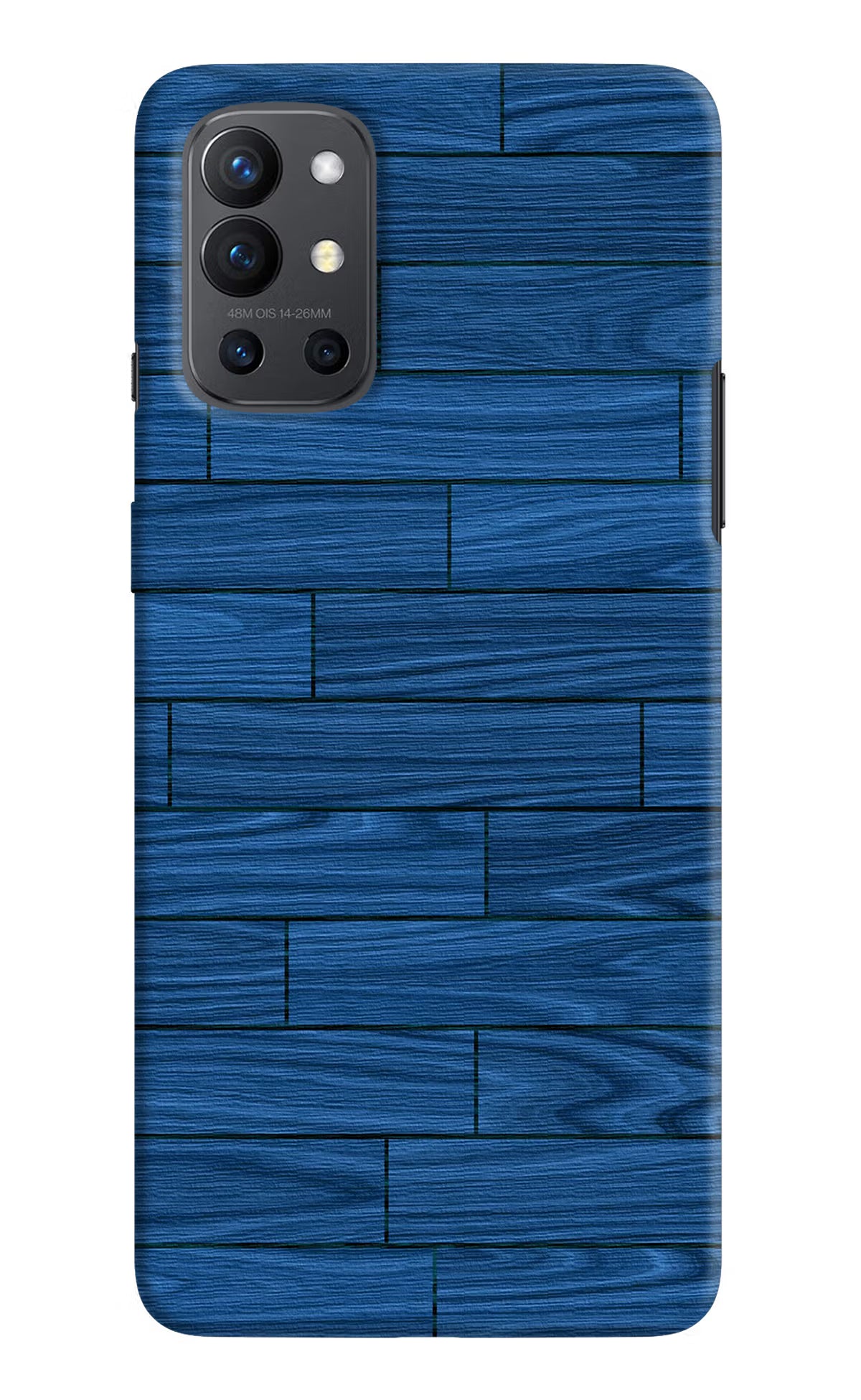 Wooden Texture Oneplus 9R Hard Case Back Cover by Casekaro
