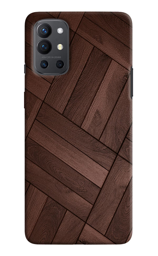 Wooden Texture Design Oneplus 9R Hard Case Back Cover by Casekaro