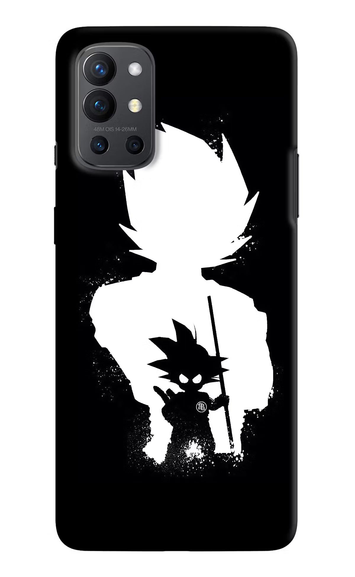 Goku Shadow Oneplus 9R Hard Case Back Cover by Casekaro