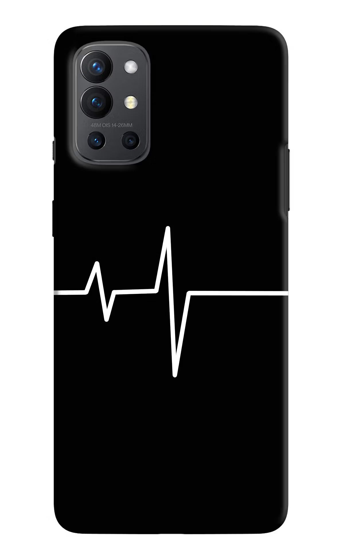 Heart Beats Oneplus 9R Hard Case Back Cover by Casekaro