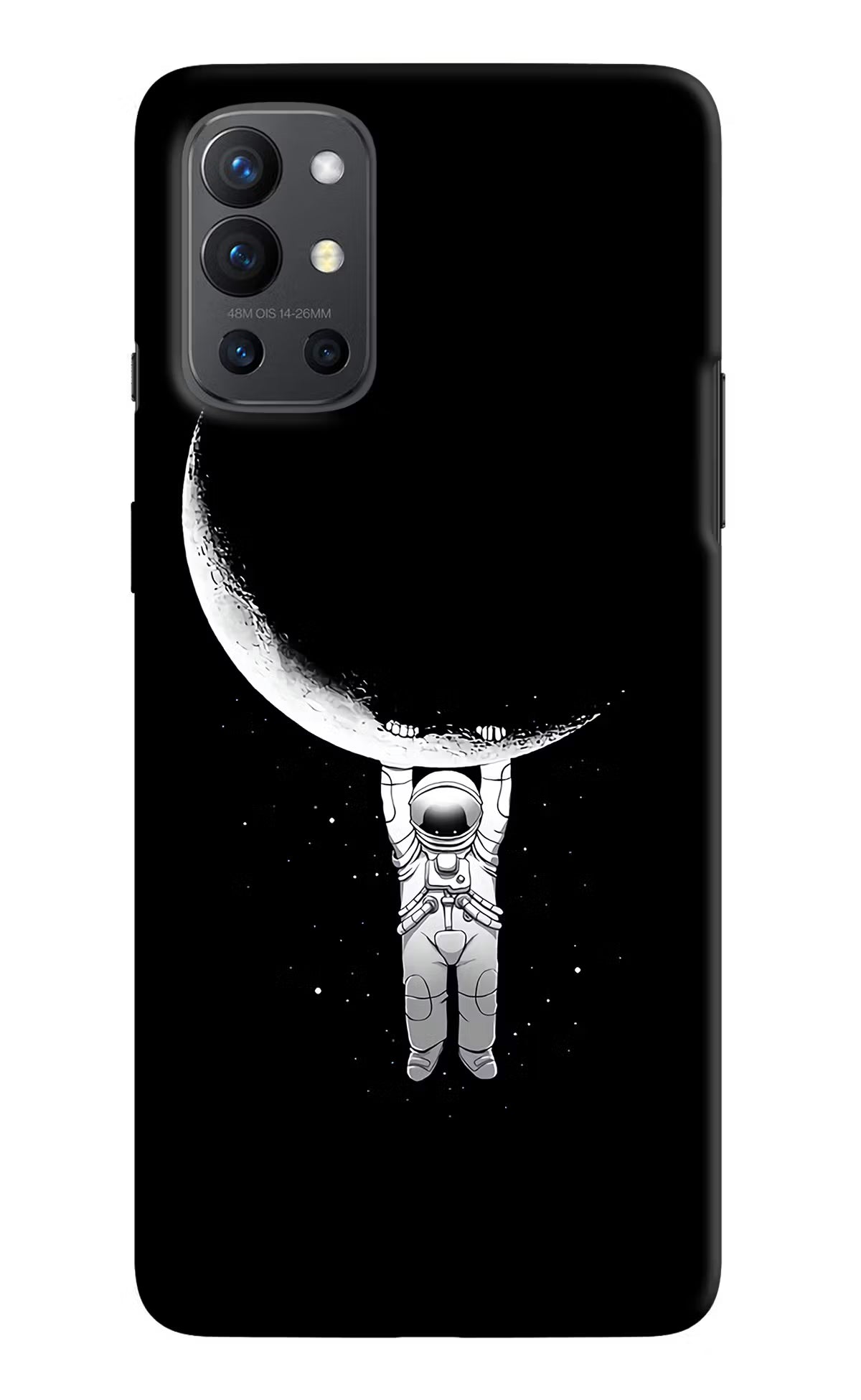 Moon Space Oneplus 9R Hard Case Back Cover by Casekaro