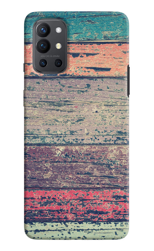 Colourful Wall Oneplus 9R Hard Case Back Cover by Casekaro