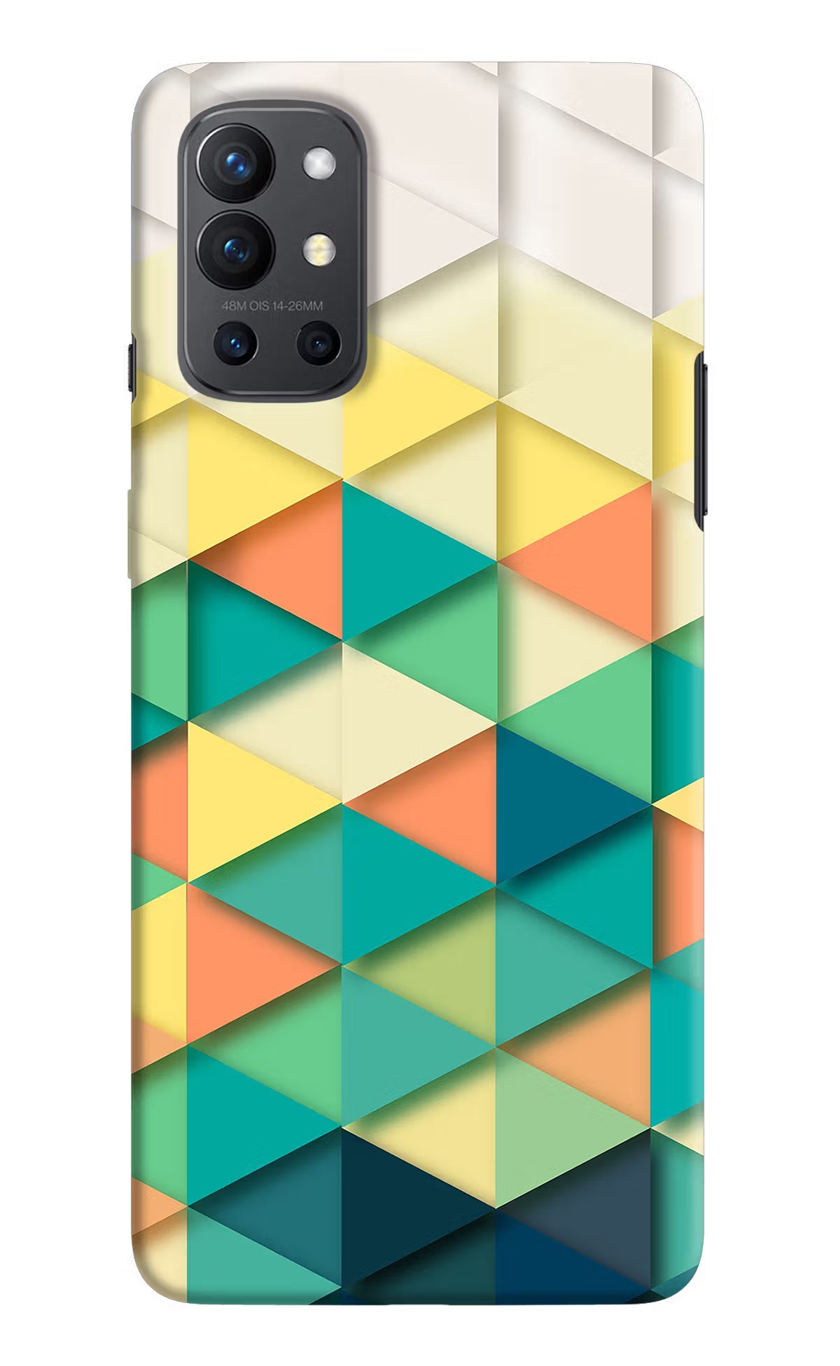 Abstract Oneplus 9R Hard Case Back Cover by Casekaro
