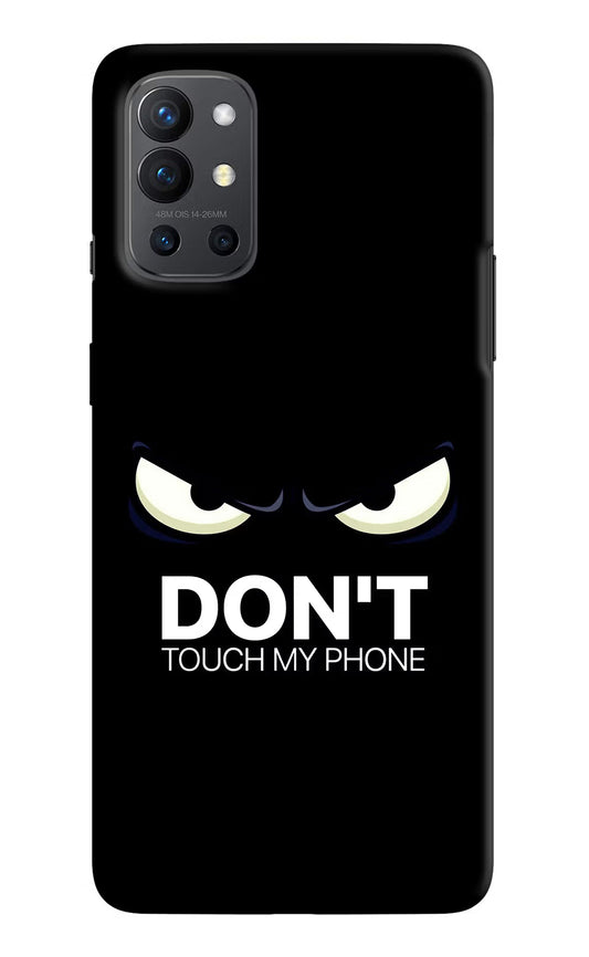 Don'T Touch My Phone Oneplus 9R Hard Case Back Cover by Casekaro