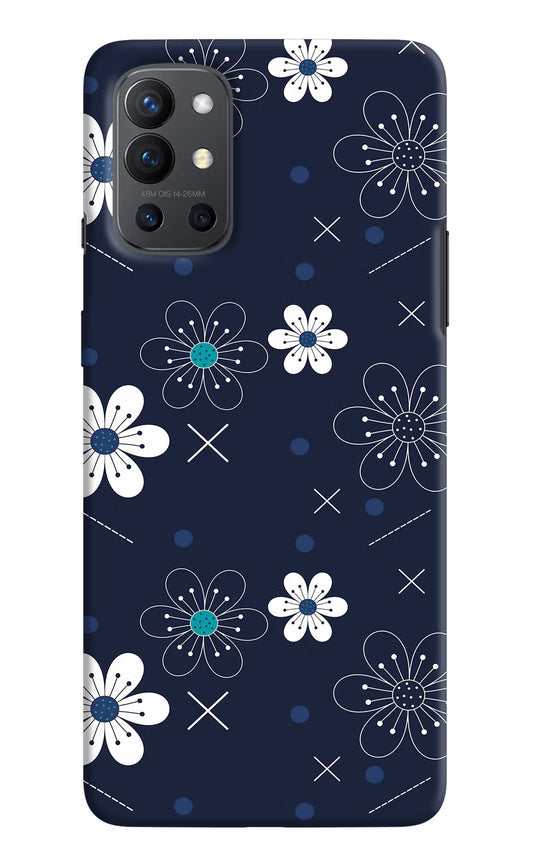Flowers Oneplus 9R Hard Case Back Cover by Casekaro