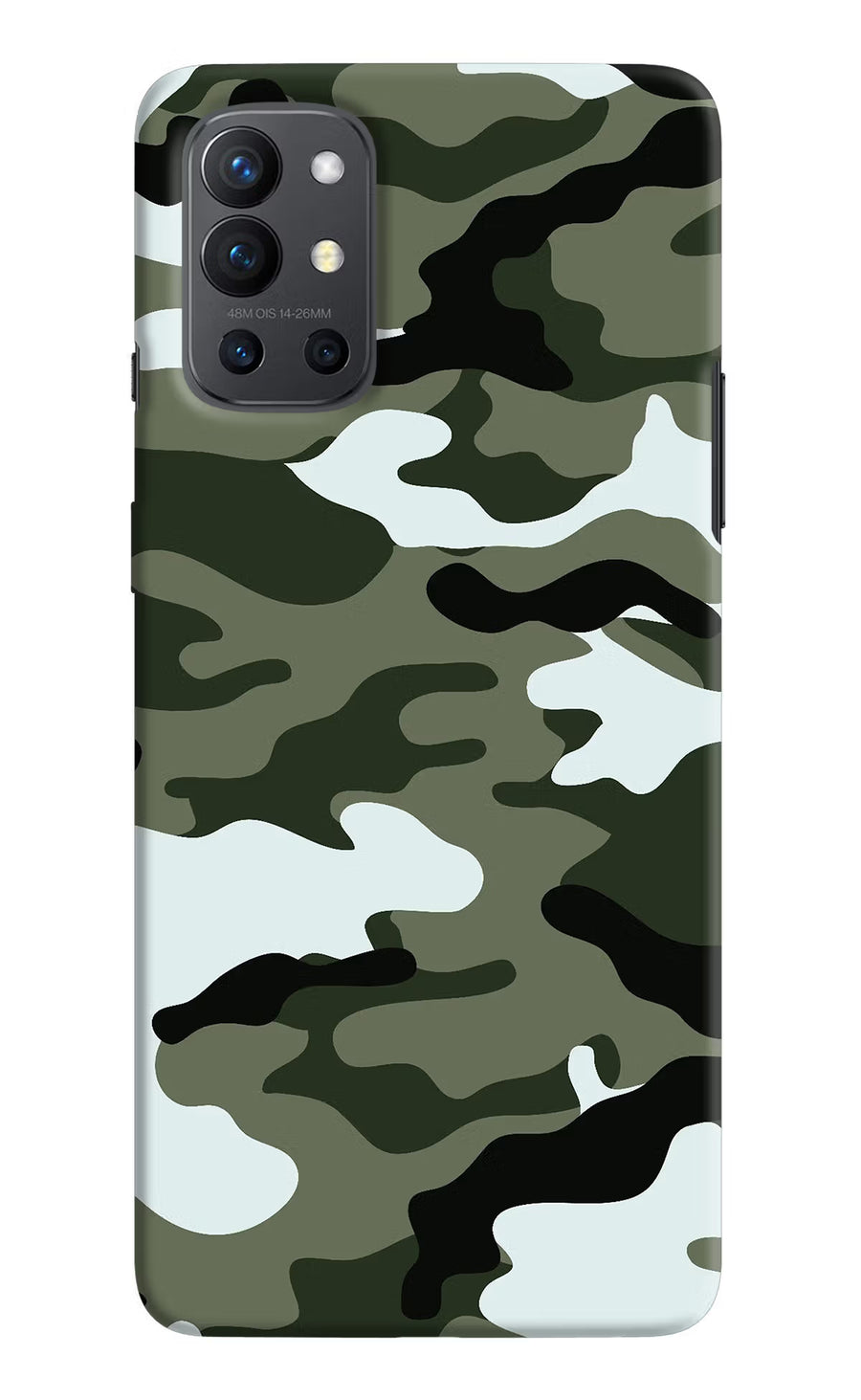 Camouflage Oneplus 9R Back Cover, Hard case