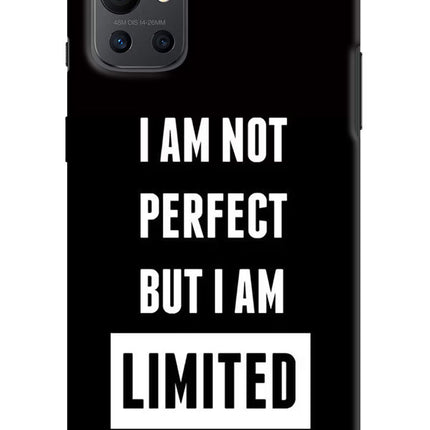I Am Not Perfect But I Am Limited Edition Oneplus 9R Hard Case Back Cover by Casekaro