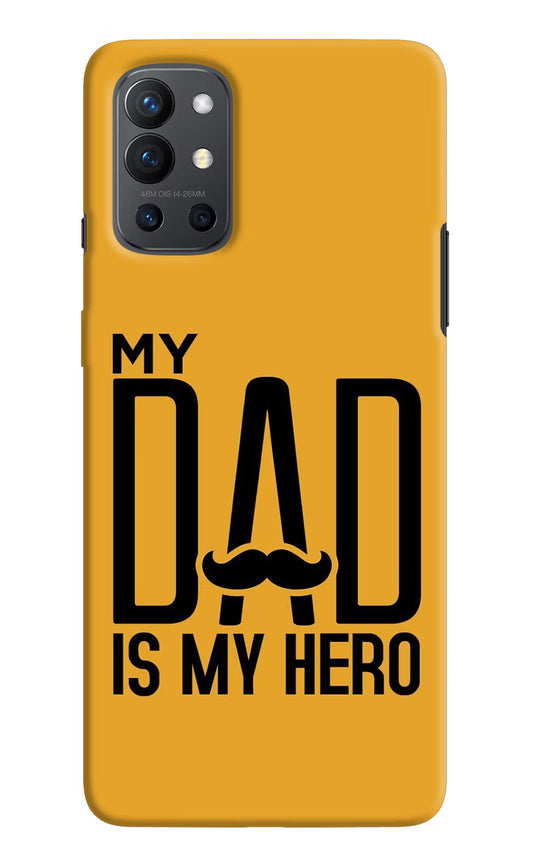 My Dad Is My Hero Oneplus 9R Hard Case Back Cover by Casekaro