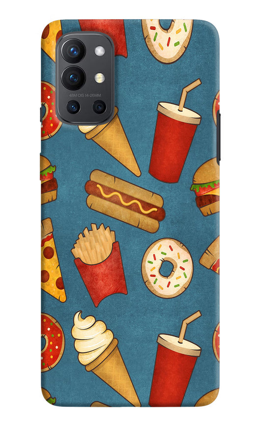 Foodie Oneplus 9R Hard Case Back Cover by Casekaro