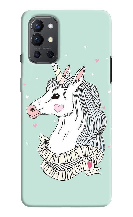 Unicorn Wallpaper Oneplus 9R Hard Case Back Cover by Casekaro