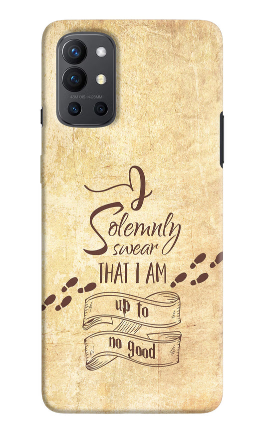 I Solemnly swear that i up to no good Oneplus 9R Hard Case Back Cover by Casekaro