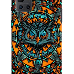 Angry Owl Art Oneplus 9R Hard Case Back Cover by Casekaro