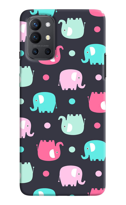 Elephants Oneplus 9R Hard Case Back Cover by Casekaro