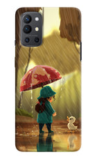 Rainy Day Oneplus 9R Hard Case Back Cover by Casekaro
