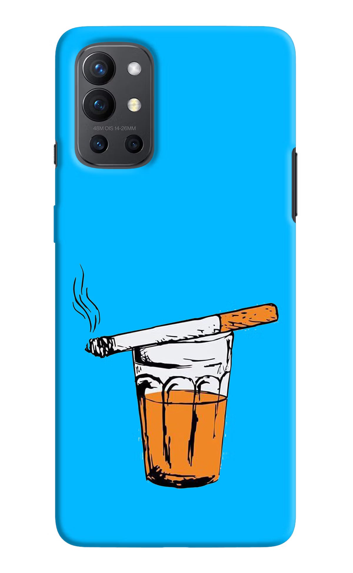 Chai Sutta Oneplus 9R Hard Case Back Cover by Casekaro