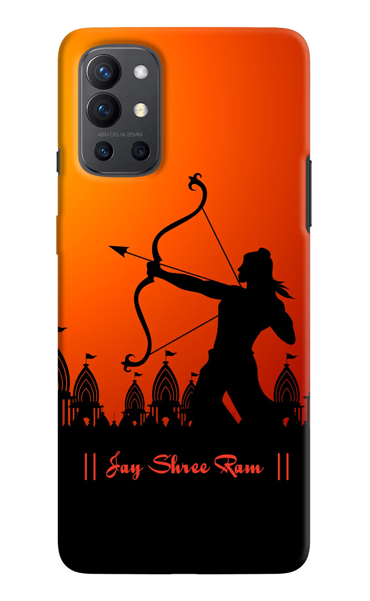 Lord Ram - 4 Oneplus 9R Hard Case Back Cover by Casekaro