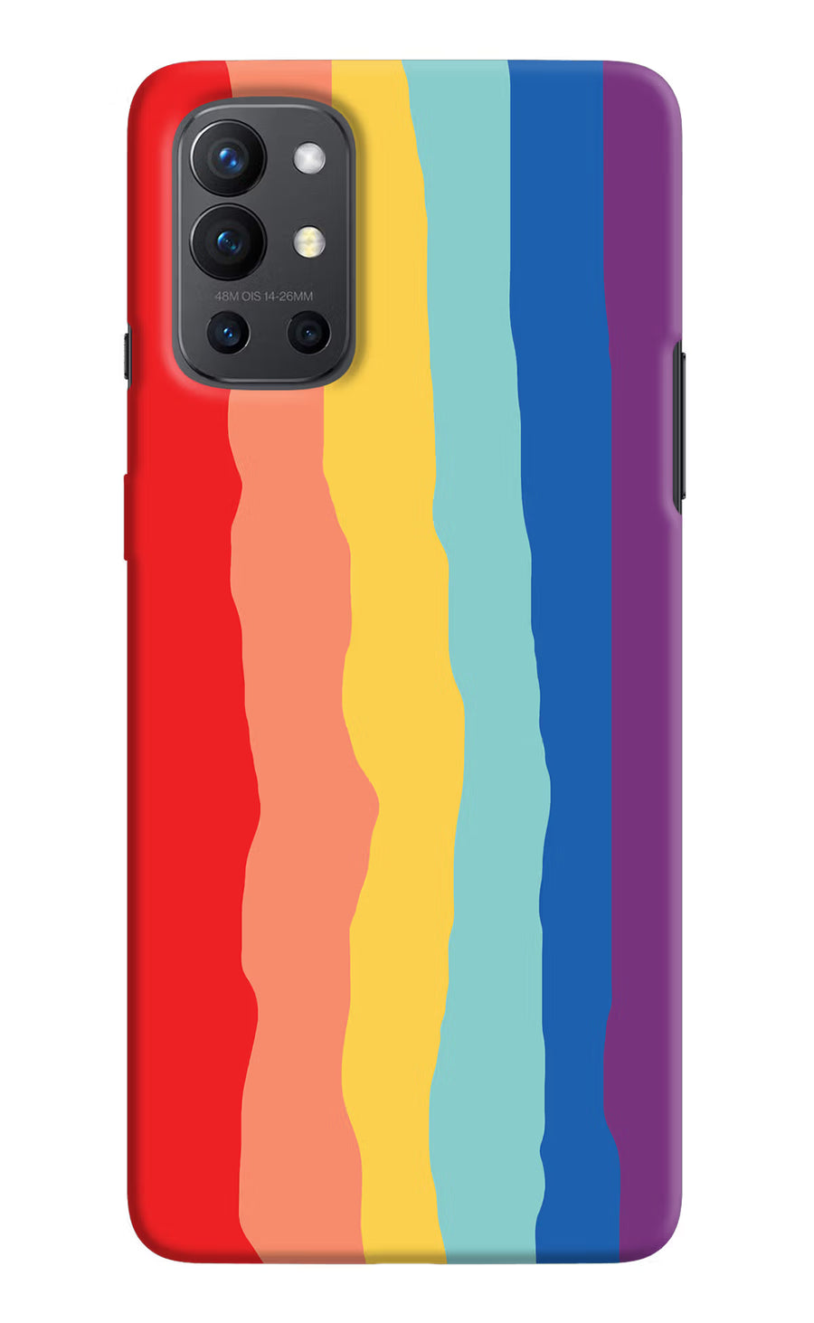 Rainbow Oneplus 9R Back Cover, Hard case