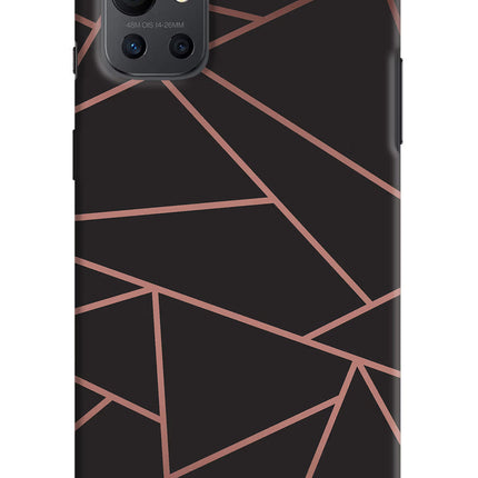 Geometric Pattern Oneplus 9R Hard Case Back Cover by Casekaro