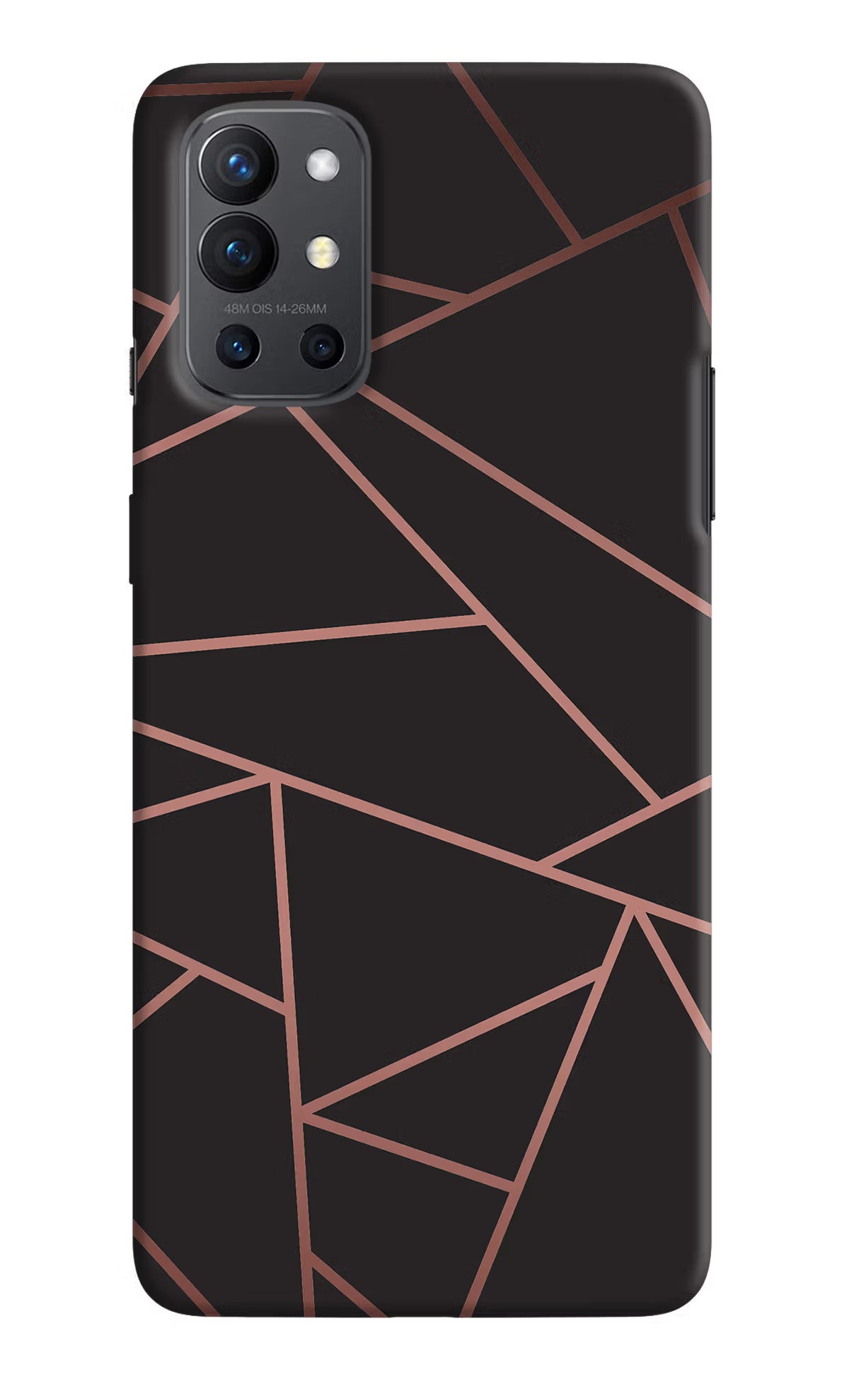 Geometric Pattern Oneplus 9R Hard Case Back Cover by Casekaro