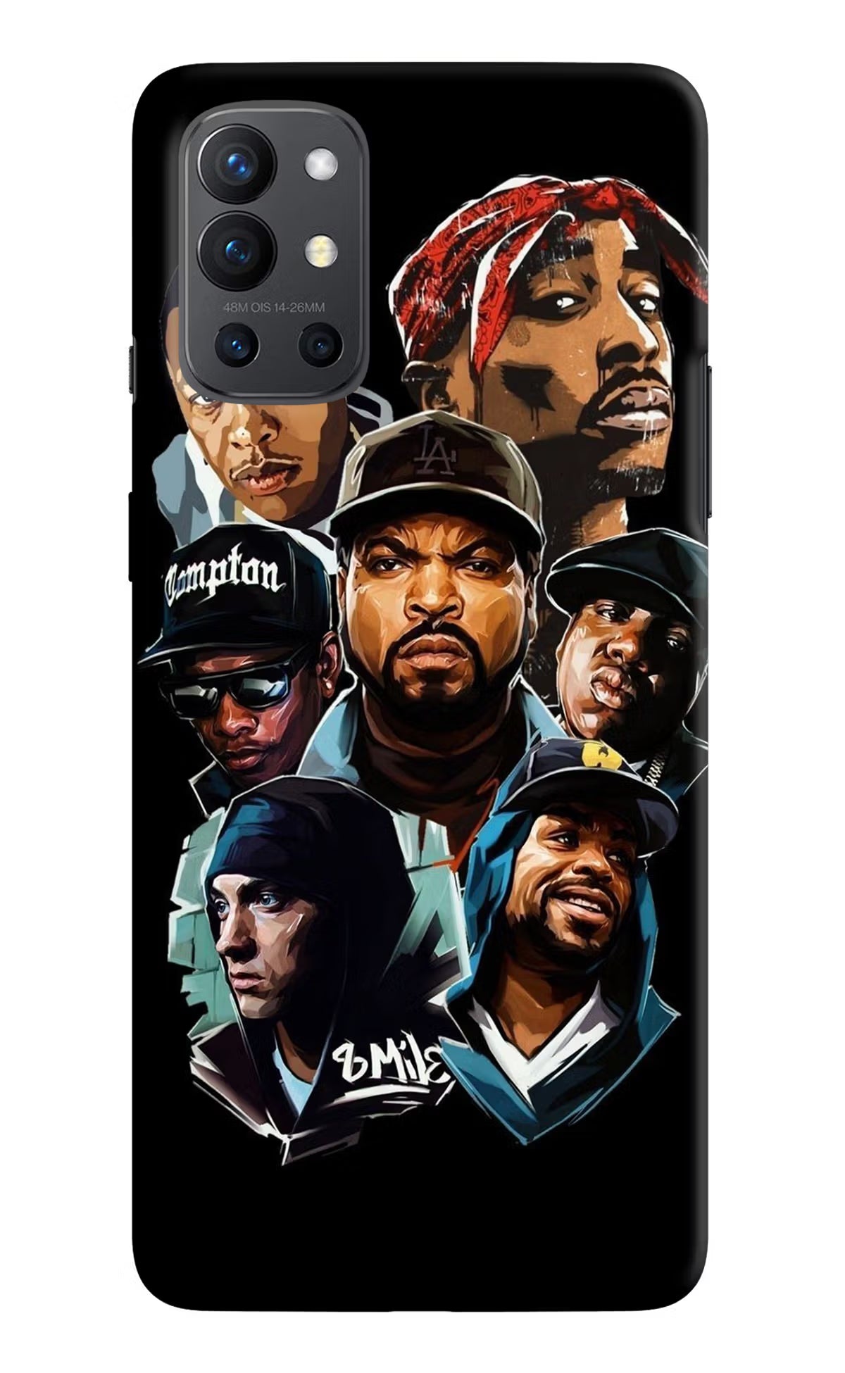 Rappers Oneplus 9R Hard Case Back Cover by Casekaro
