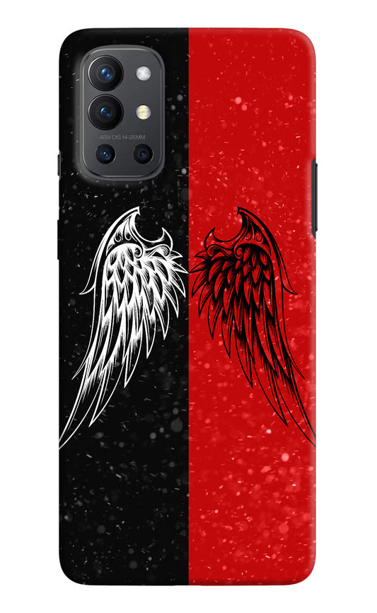 Wings Oneplus 9R Hard Case Back Cover by Casekaro