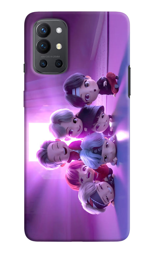 BTS Chibi Oneplus 9R Hard Case Back Cover by Casekaro
