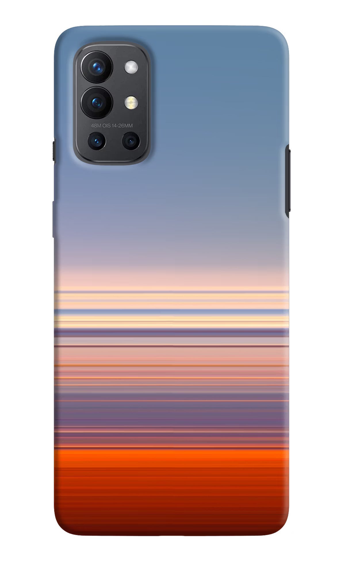 Morning Colors Oneplus 9R Hard Case Back Cover by Casekaro