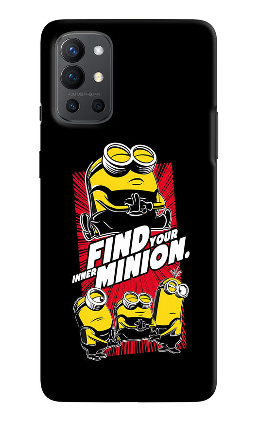 Find your inner Minion Oneplus 9R Hard Case Back Cover by Casekaro