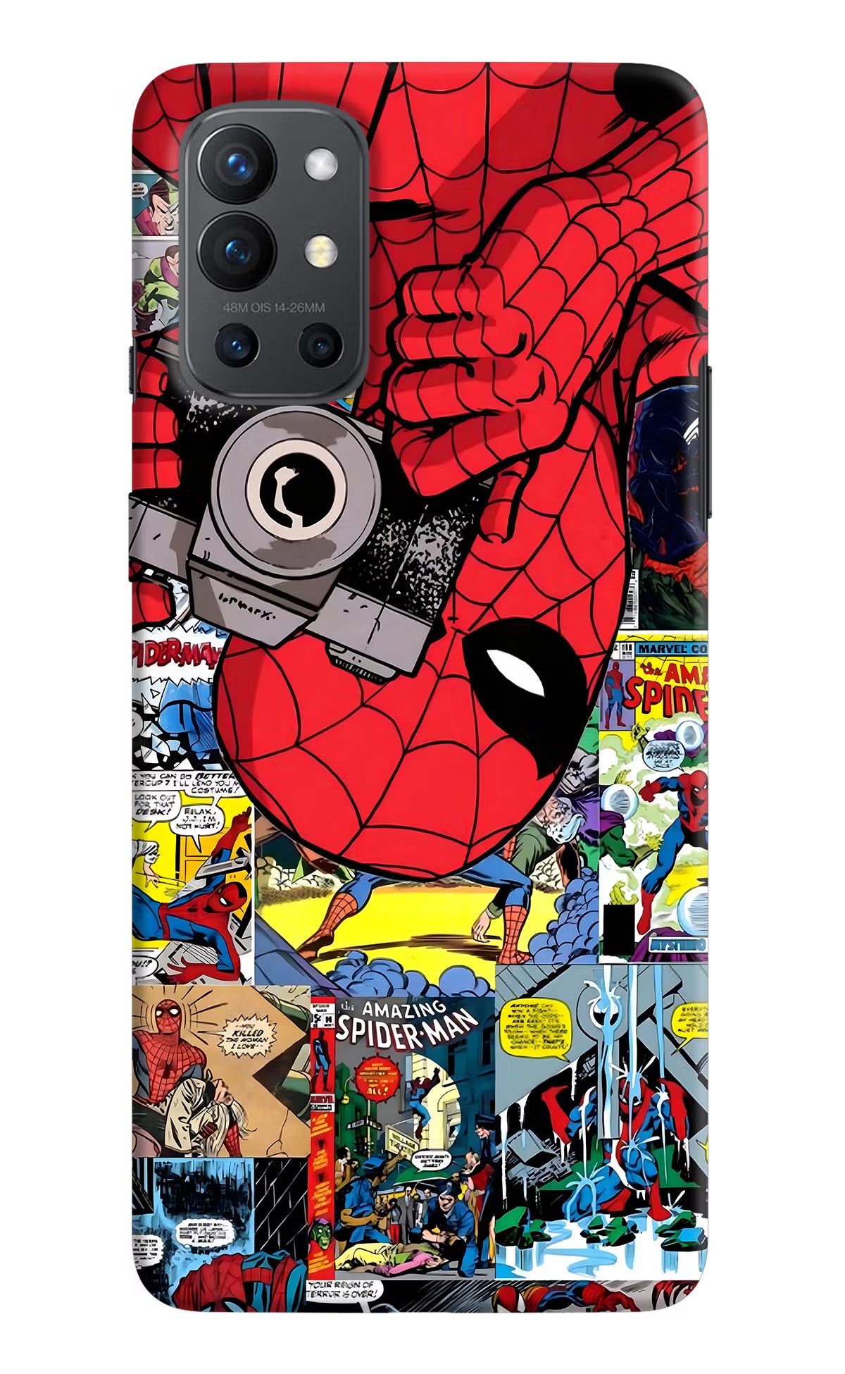 Spider Man Oneplus 9R Hard Case Back Cover by Casekaro