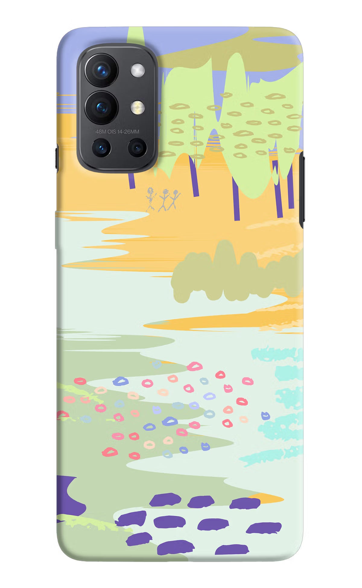 Scenery Oneplus 9R Hard Case Back Cover by Casekaro