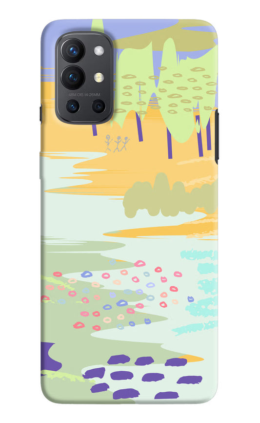 Scenery Oneplus 9R Hard Case Back Cover by Casekaro