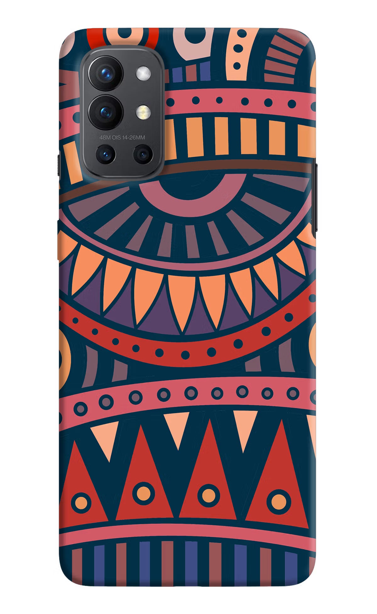 African Culture Design Oneplus 9R Hard Case Back Cover by Casekaro
