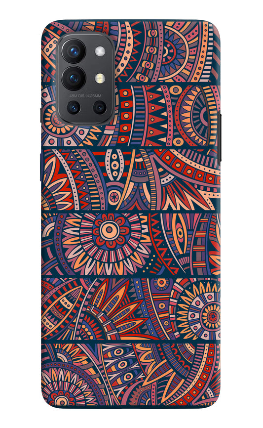 African Culture Design Oneplus 9R Hard Case Back Cover by Casekaro