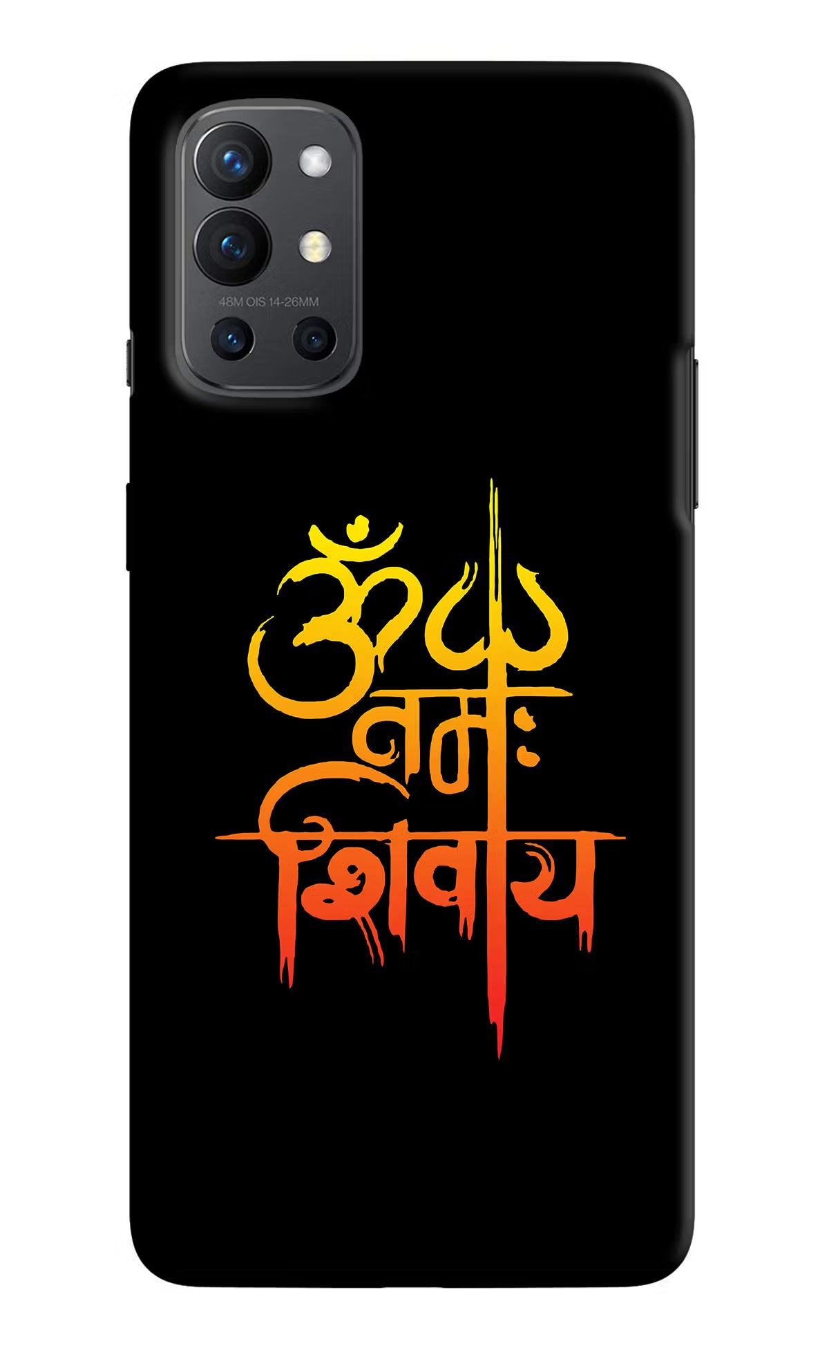 Om Namah Shivay Oneplus 9R Hard Case Back Cover by Casekaro