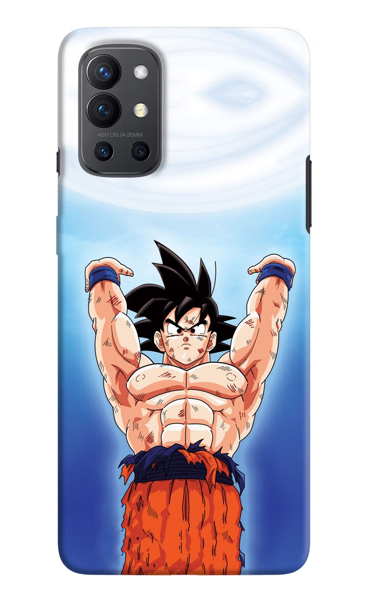 Goku Power Oneplus 9R Hard Case Back Cover by Casekaro