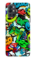 Game Doodle Oneplus 9R Hard Case Back Cover by Casekaro