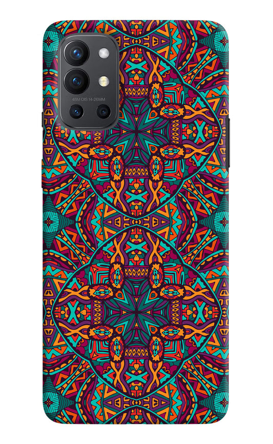 Colour Mandala Oneplus 9R Hard Case Back Cover by Casekaro