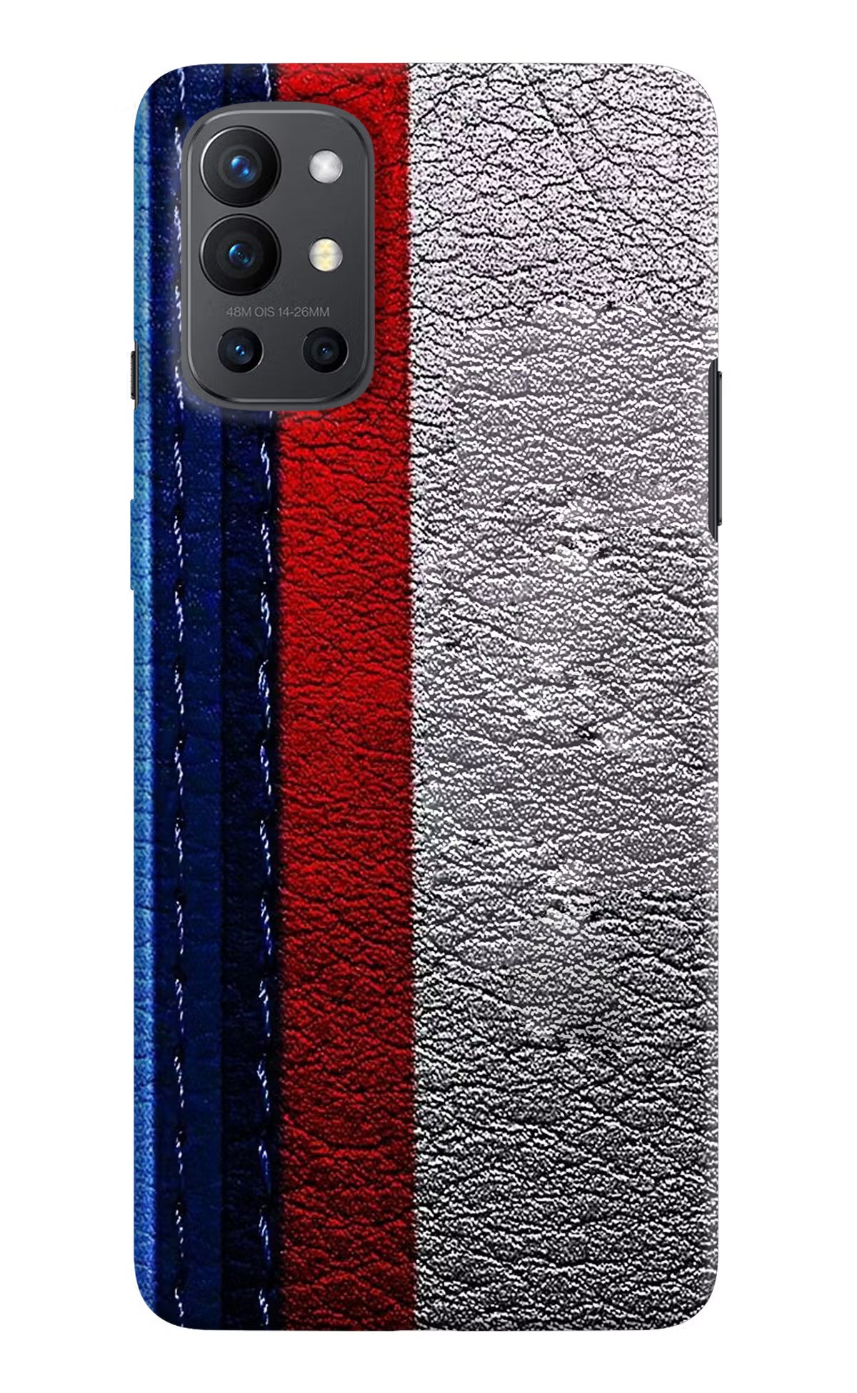 BMW Stripes Oneplus 9R Hard Case Back Cover by Casekaro