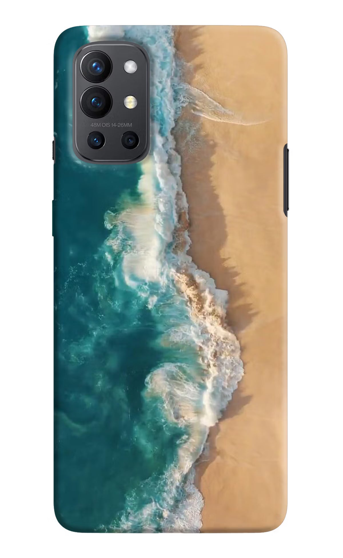 Ocean Beach Oneplus 9R Hard Case Back Cover by Casekaro