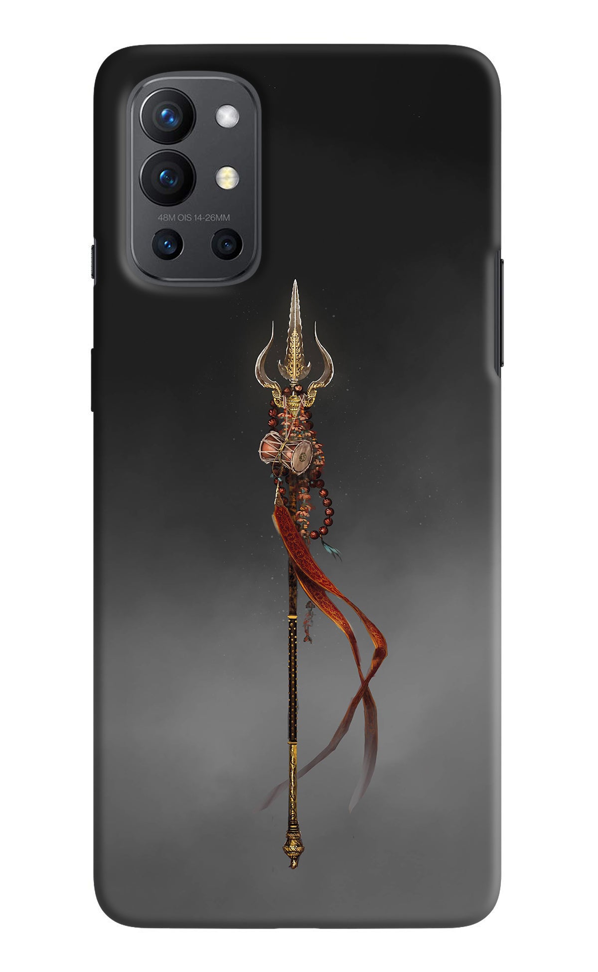 Shiv Trishul Oneplus 9R Back Cover